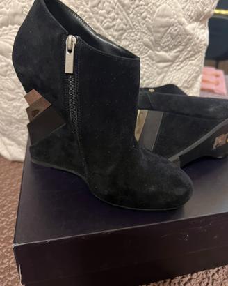 Stivaletti  LE SILLA Pelle scamosciata neri