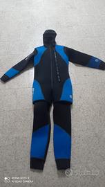 subacquea muta neoprene 2 pezzi coltri sub 