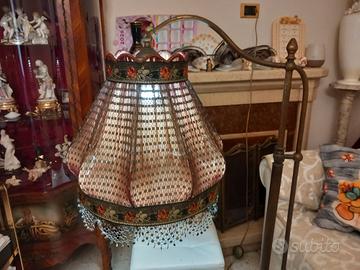 lampada Piantana vintage 900' bronzo regolabile 