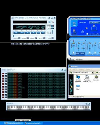 PC Karaoke, studio registrazione casalingo, Floppy