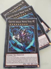 Yu-Gi-Oh: 3x "Gatto dalle Nove Vite"