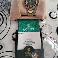 Rolex Submariner acciaio oro 16613 2007 date full