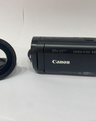 Videocamera Canon Legeria HF R88 + grandangolo