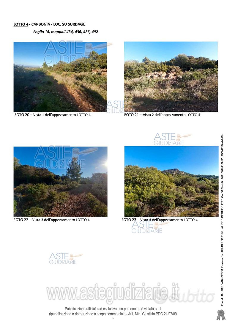 Terreno Agricolo Carbonia [A4334406] - Vista 2