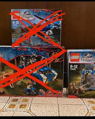Lego jurassik park 75918 75915 75920 75917