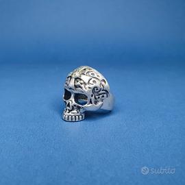ANELLO "PIETRO FERRANTE" TESCHIO DECORATO