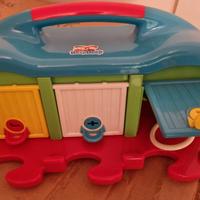 Giochino per bambini garage e chiavi