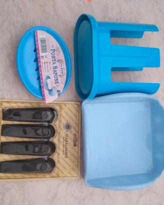 Lotto misto di accessori per la casa