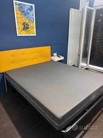 Testata in pelle letto matrimoniale