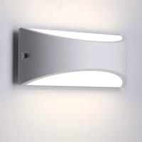 Applique LED da esterno Gijon doppia luce bianco