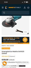 Smerigliatrice Makita GA9020 2200W