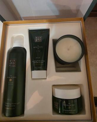 set rituals nuovo, con borsa