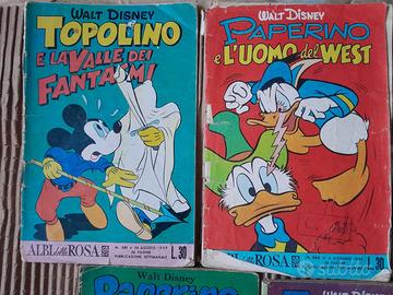 albi della rosa topolino walt disney rari numeri