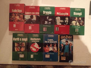 Lotto VHS: set film classici in videocassetta 9 pz