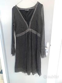 LIU JO Abito effetto seta pois tg 48