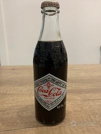 Bottiglia commemorativa Coca-Cola 50^ Anniversario