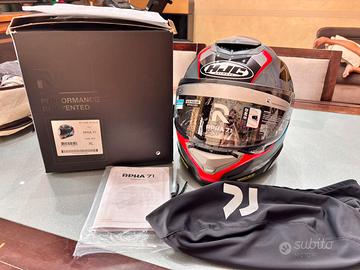 Casco moto HJC RPHA 71 Hapel MC21 XL