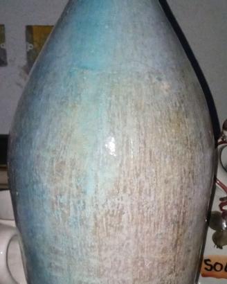 Vaso artigianale in Raku fatto a mano
