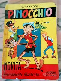 PINOCCHIO Interamente illustrato a fumetti. 1965