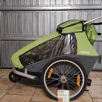 Cruzer carrello bici porta bambini
