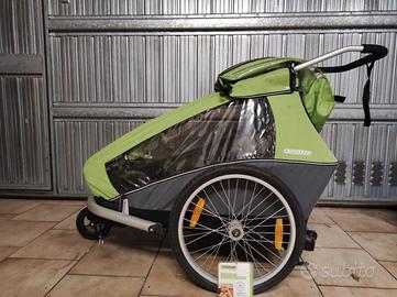 Cruzer carrello bici porta bambini