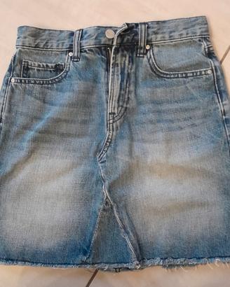 Minigonna jeans Gap 