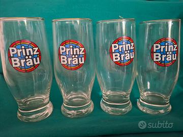 Bicchieri birra Prinz Brau