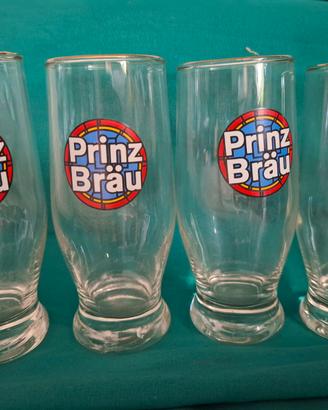 Bicchieri birra Prinz Brau