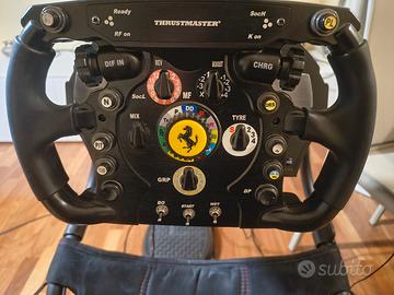 2 Volanti Thrustmaster+base t300+pedali