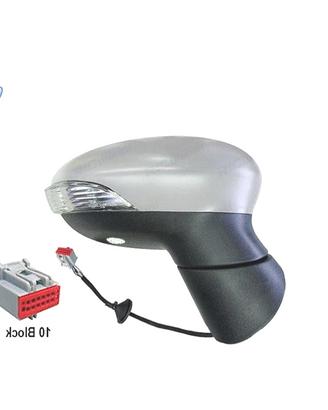 SPECCHIO COMPLETO DESTRO FORD FIESTA 12-17 LUCE A 