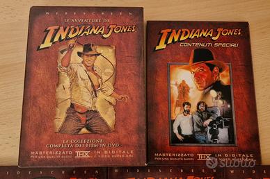 Cofanetto dvd Indiana Jones 3 film + speciali