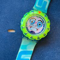 Swatch 1996 Scuba Diving 200 Stripp SDN120 vintage