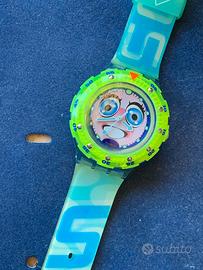 Swatch 1996 Scuba Diving 200 Stripp SDN120 vintage