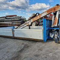 Cassone scarrabile pianale con sponde alluminio