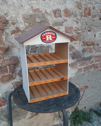 Espositore vintage in legno