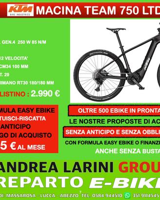 Ebike Ktm Macina Team 750 LTD