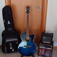 Chitarra acustica Yamaha CPX700  +ampli e custodia