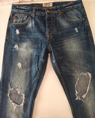 Jeans strappati stile 2000s blu Alcott 