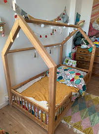 Letto capanna Mon Lit Cabane -- Montessori 80x160