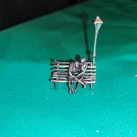 Oggetto in miniatura in argento 800