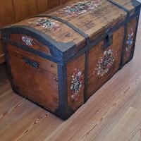 Baule dipinto
