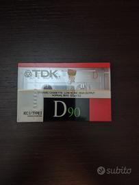Cassetta audio TDK D90 (TYPE I) NORMAL POSITION 
