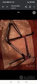 Kit telaio supersix Evo cannondale Rapha tg 48