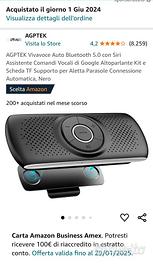 Vivavoce Auto Bluetooth 5.0 AGPTEK
