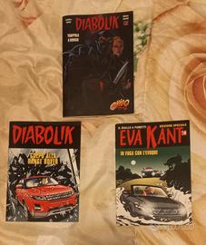 diabolik - eva kant albi rari