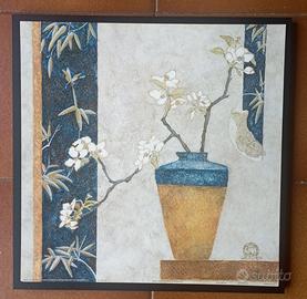 Singolo stampa in cornice 30x30 Awashi  Dogwood 
