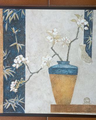 Singolo stampa in cornice 30x30 Awashi  Dogwood 