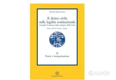 LIBRO DIRITTO CIVILE - PERLINGIERI