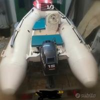 Gommone 280 mt motore 15 cv