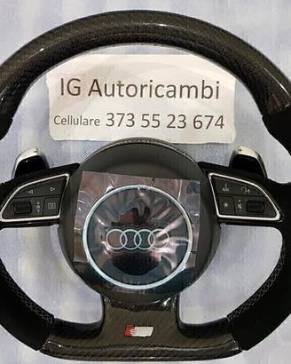 VOLANTE ORIGINALE Audi Carbonio A3 Q3,A1